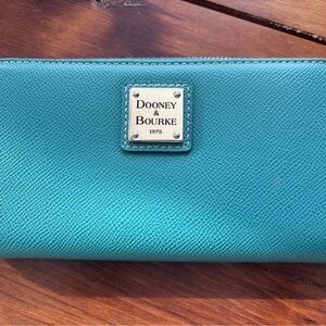 Dooney & Bourke Turquoise Wallet